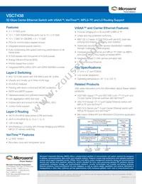 VSC7438YIH-01 Datasheet Page 2