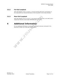VSC8221EV Datasheet Page 13