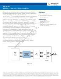 VSC8247YJB-01 Datasheet Cover