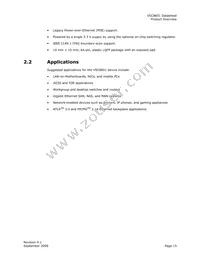 VSC8601XKN Datasheet Page 15