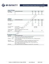 VSD-100D-24 Datasheet Page 2