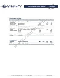 VSD-200D-48 Datasheet Page 3