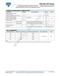 VSKT430-20 Datasheet Page 3