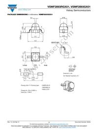 VSMF2893GX01 Datasheet Page 5