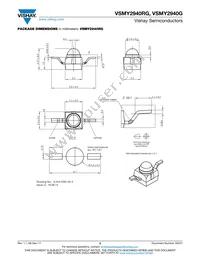 VSMY2940RG Datasheet Page 5