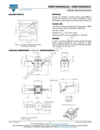 VSMY2940RGX01 Datasheet Page 4