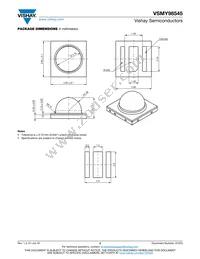 VSMY98545 Datasheet Page 5