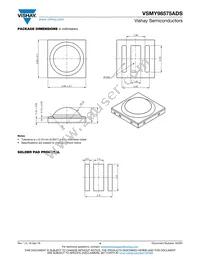 VSMY98575ADS Datasheet Page 4