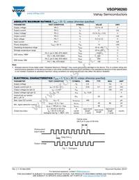 VSOP98260 Datasheet Page 2