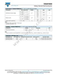 VSSAF3N50-M3/6B Datasheet Page 2
