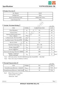 VSTW1152GDSE-TR Datasheet Page 3