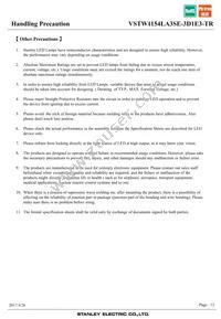 VSTW1154LA3SE-3D1E3-TR Datasheet Page 12