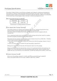 VSTW1154LDS-E-TR Datasheet Page 15