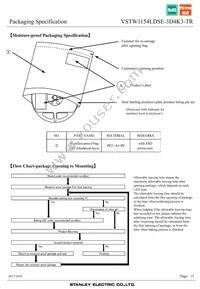 VSTW1154LDSE-3D4K3-TR Datasheet Page 15