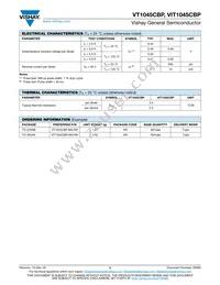 VT1045CBP-M3/4W Datasheet Page 2