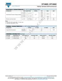 VT1060CHM3/4W Datasheet Page 2