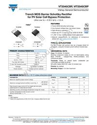 VT2045CBP-M3/4W Datasheet Cover