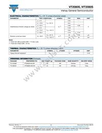 VT2080SHM3/4W Datasheet Page 2