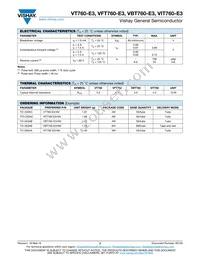 VT760-E3/4W Datasheet Page 2