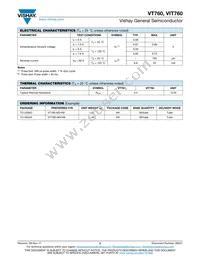 VT760HM3/4W Datasheet Page 2
