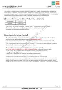 VTAN1111C-TR Datasheet Page 12