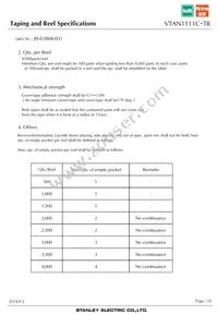 VTAN1111C-TR Datasheet Page 18