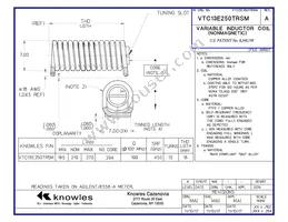 VTC13E250TRSM Datasheet Cover