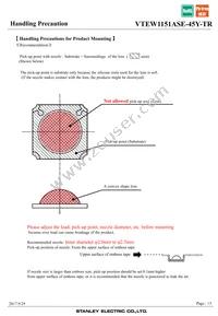 VTEW1151ASE-45Y-TR Datasheet Page 13