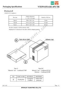 VTEW1151ASE-45Y-TR Datasheet Page 16