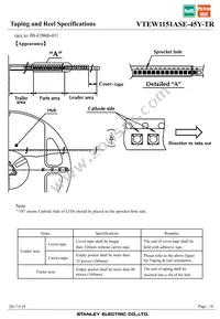 VTEW1151ASE-45Y-TR Datasheet Page 18