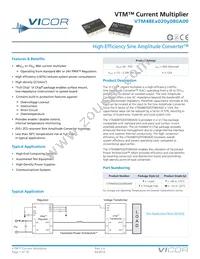 VTM48ET020M080A00 Datasheet Cover