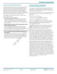 VTM48ET040M050B0R Datasheet Page 16