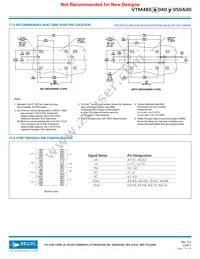 VTM48ET040T050A00 Datasheet Page 17