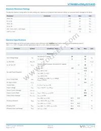 VTM48ET096M025A00 Datasheet Page 2