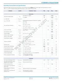 VTM48ET120M025A0R Datasheet Page 4