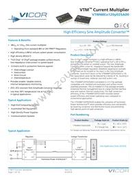 VTM48ET120T025B00 Datasheet Cover