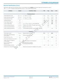 VTM48ET320M009A00 Datasheet Page 3