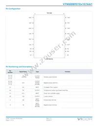 VTM48MP010T107AA1 Datasheet Page 2