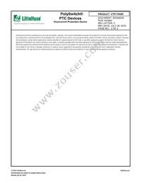 VTP170SSF Datasheet Page 2