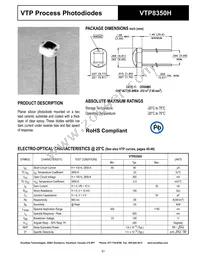 VTP8350H Datasheet Cover