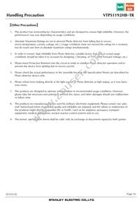 VTPS1192HB Datasheet Page 10