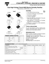 VTS40100CT-E3/45 Datasheet Cover