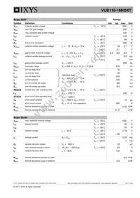 VUB116-16NOXT Datasheet Page 3