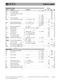 VUB120-16NOXT Datasheet Page 3