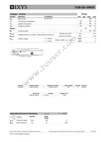 VUB120-16NOXT Datasheet Page 4