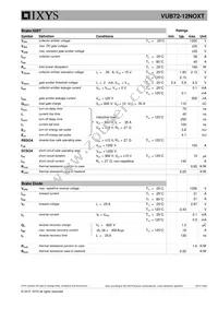 VUB72-12NOXT Datasheet Page 3