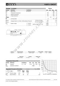 VUB72-12NOXT Datasheet Page 4