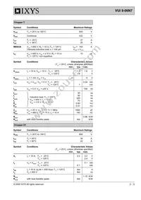 VUI9-06N7 Datasheet Page 2