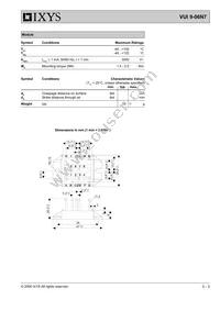 VUI9-06N7 Datasheet Page 3