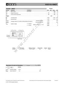 VUO110-16NO7 Datasheet Page 3